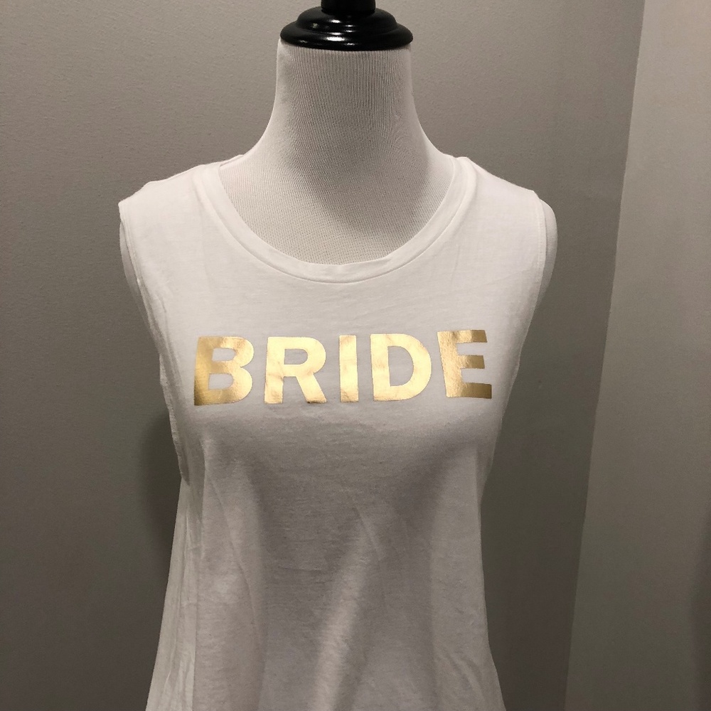 NWOT Sleeveless Bride Tank